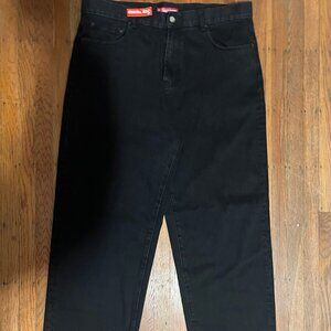 Black Supreme Baggy Jeans
